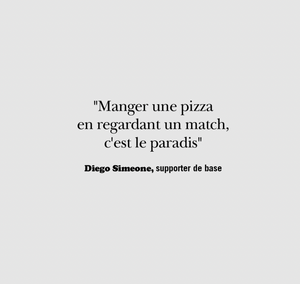 Mug citation Simeone "Foot et pizza"