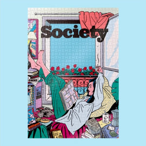 Puzzle couverture Society « La Collectionneuse »