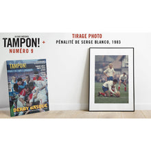 Charger l&#39;image dans la galerie, Coffret tirage « Pénalité de Serge Blanco, 1983 » &amp; Tampon! magazine #9