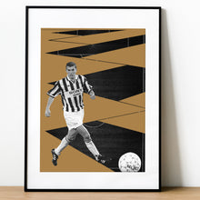 Load image into Gallery viewer, “Zinédine Zidane” screen print poster