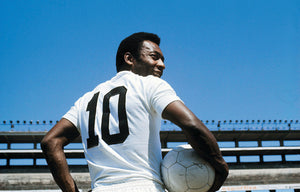 Portrait de Pelé à Santos, 1968