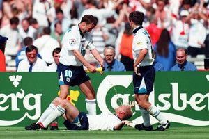 Célébration de Paul Gascoigne, Euro 1996