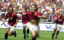 Charger l&#39;image dans la galerie, Joie de Totti, Scudetto 2001