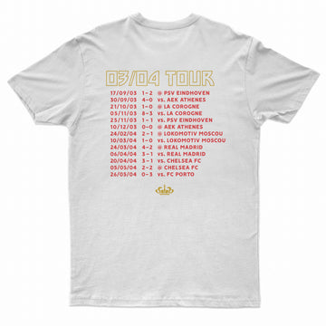 T-Shirt "Monaco 04" On Tour blanc