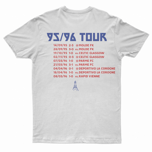 T-Shirt "Paris 96" On Tour blanc