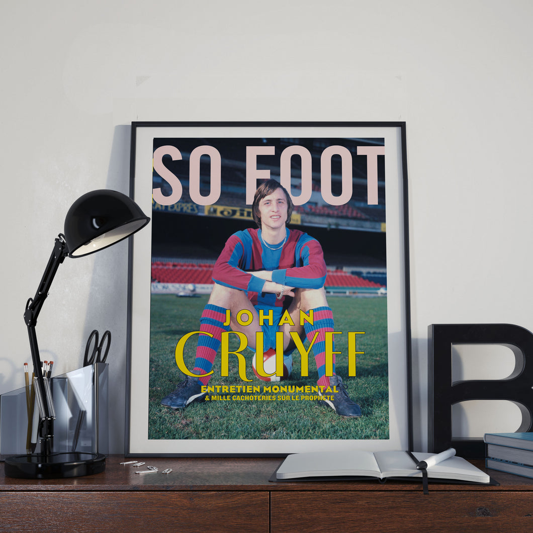 Poster 100% Johan Cruyff, So Foot #128