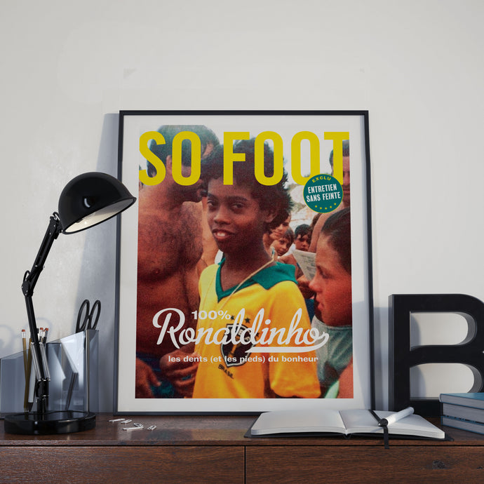 Poster Ronaldinho, So Foot #148