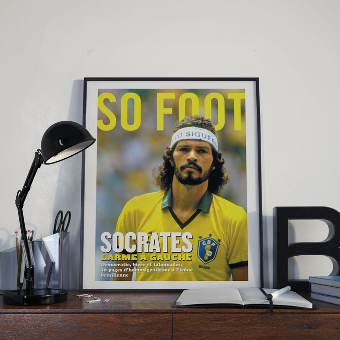 Affiche Socrates, So Foot #93