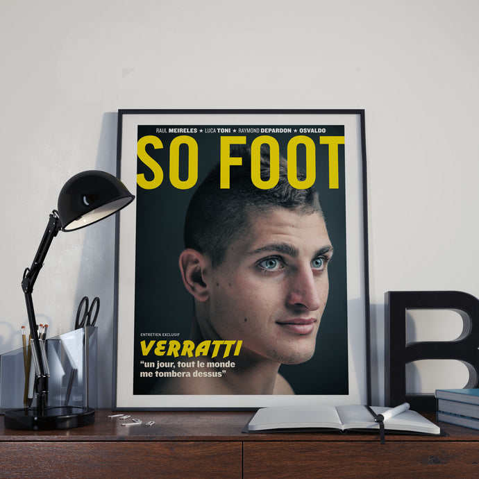 Poster Marco Verratti, So Foot #125