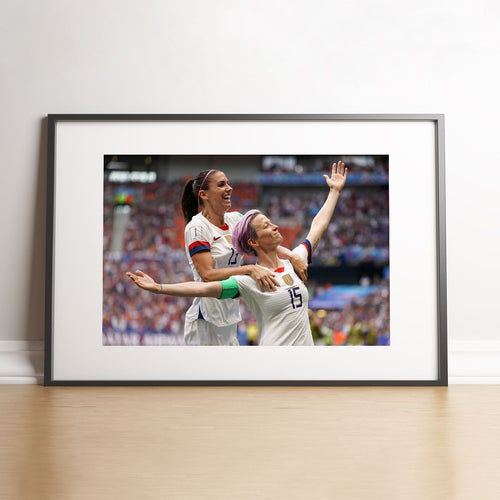 Rapinoe et Morgan, 2019