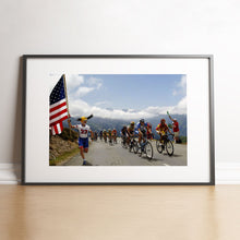 Load image into Gallery viewer, American supporter at the Tour de France, 2005