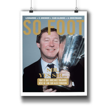 Affiche Sir Alex, So Foot #107