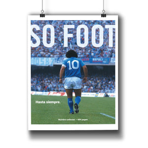 Maradona Poster, Special Edition 100% tribute