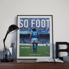 Load image into Gallery viewer, Maradona Poster, Special Edition 100% tribute
