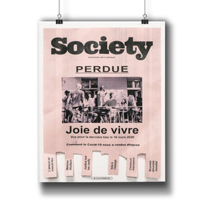 Affiche Society #149, février 2021