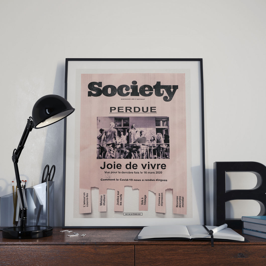 Affiche Society #149, février 2021