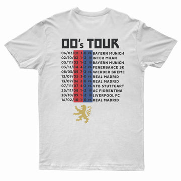 T-shirt "Lyon 00's" On Tour blanc