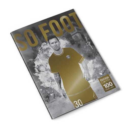 SO FOOT 100% MESSI, édition collector dorée