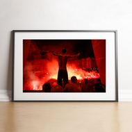 Communion de Di Maria avec les ultras parisiens, 2020