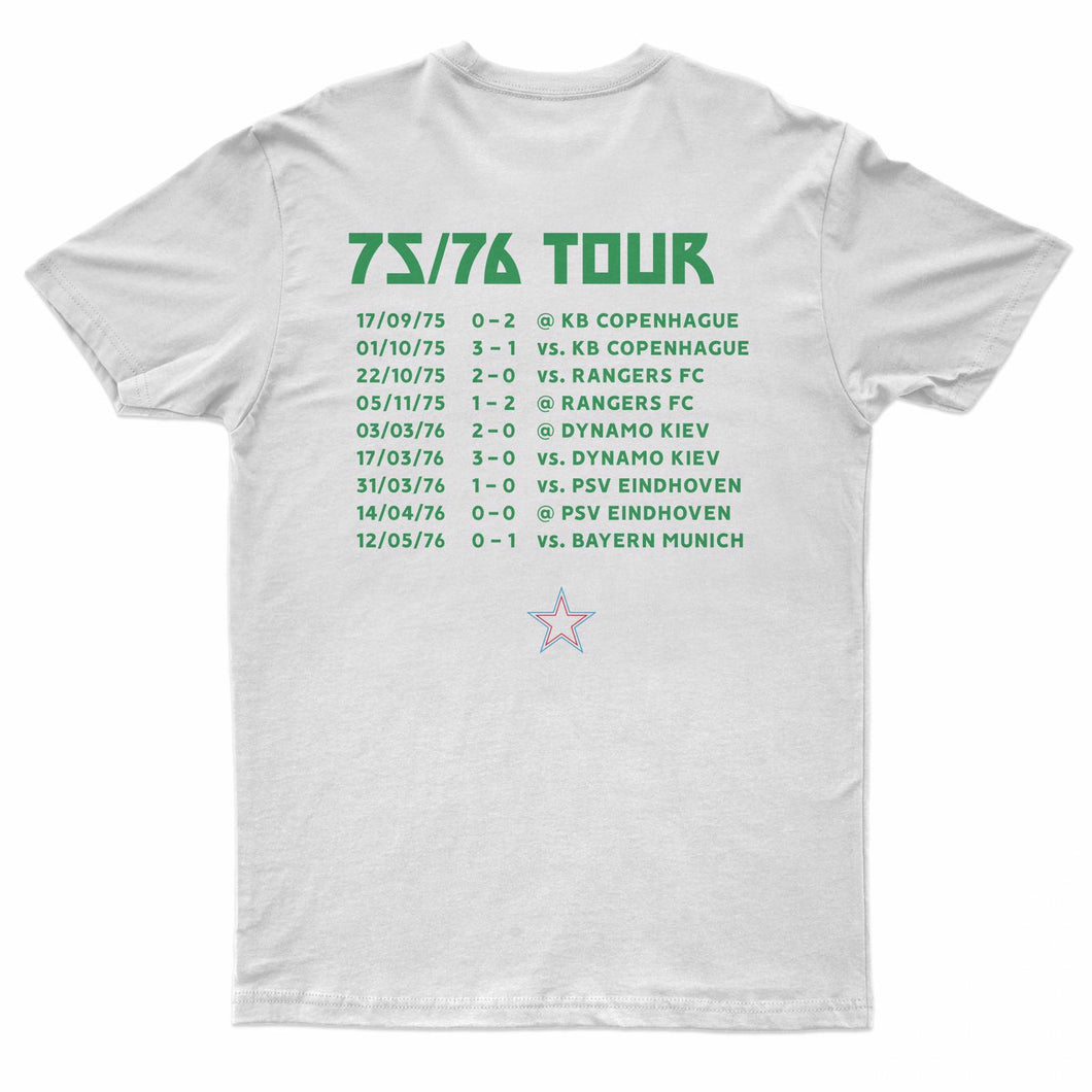 T-Shirt « Sainté 76 » On Tour blanc