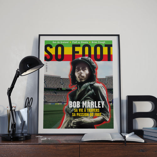 Affiche Bob Marley, So Foot #17