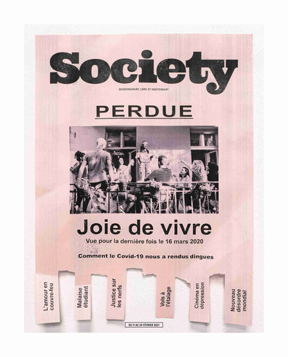 Affiche Society #149, février 2021