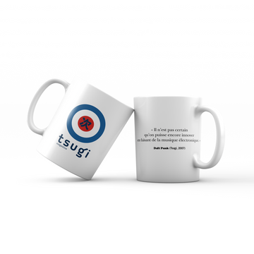 Mug citation Daft Punk "Innovation et musique électro"
